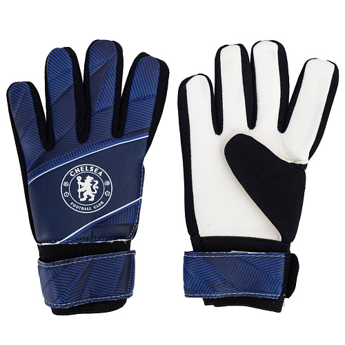 Вратарские перчатки Челси подростковые Fuse Goalkeeper Gloves Yths, 10-12 лет