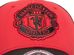 Бейсболка Манчестер Юнайтед летняя красно-черная 107695