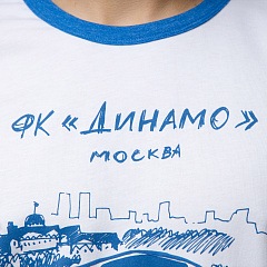 Футболка Стадион Динамо, цвет белый										