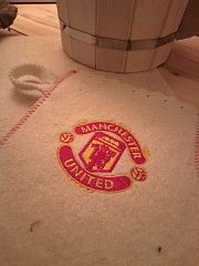 Банный набор Манчестер Юнайтед, белый