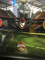 Набор значков история эмблемы ПФК ЦСКА (Арена)