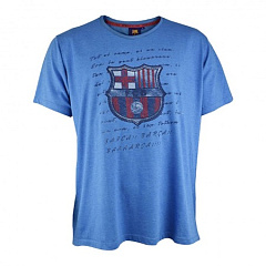 Футболка Барселона HIMNE, голубая