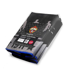 Комплект полотенец ЦСКА черных