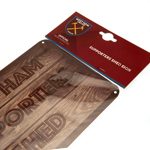 Табличка Вест Хэм Shed Sign