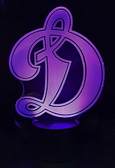 3D светильник Динамо Old