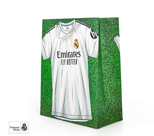 Подарочный пакет Реал Мадрид 18х10х23 см T-Shirt