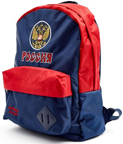 Рюкзак Россия 18457 сине-красный