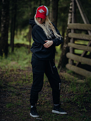 Бейсболка Спартак красно-белая 120291 летняя