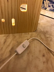 3D светильник (дерево) Боруссия