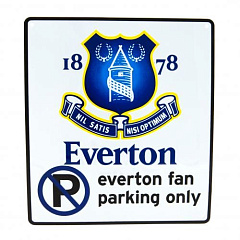 Табличка Эвертон No Parking Sign