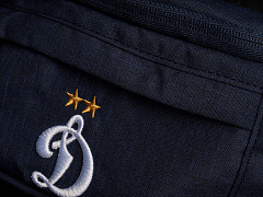 Сумка на пояс ФК Динамо, синяя, 60210