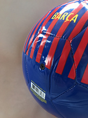 Мяч Барселона красно-синий в полоску