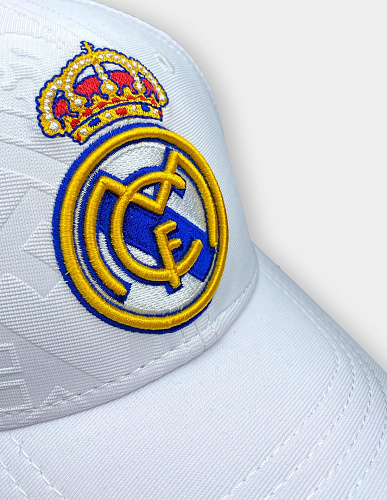 Бейсболка с солнцезащитными очками Реал Мадрид, белая