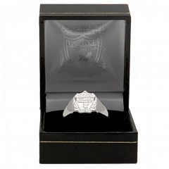 Кольцо Ливерпуль Silver Plated Crest Ring 