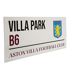 Табличка Астон Вилла Street Sign