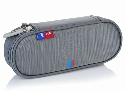 Пенал Барселона, серый, FC-198