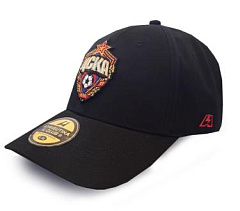 Бейсболка ЦСКА черная 21195