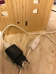 3D светильник (дерево) Боруссия