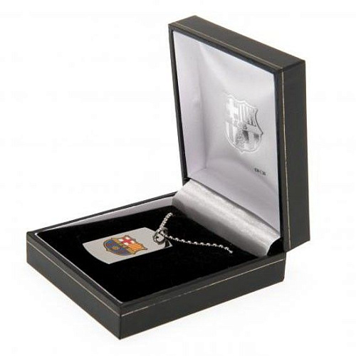 Подвеска Барселона Colour Crest Dog Tag & Chain