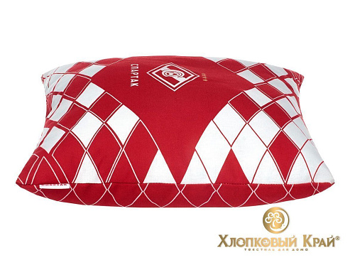 Подушка Спартак красный ромб