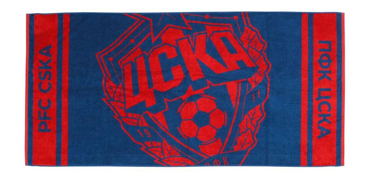 Полотенце ПФК ЦСКА 70х140 см							