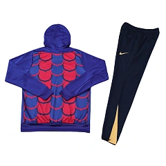 Тренировочный футбольный костюм с капюшоном для мужчин Barcelona 24-25