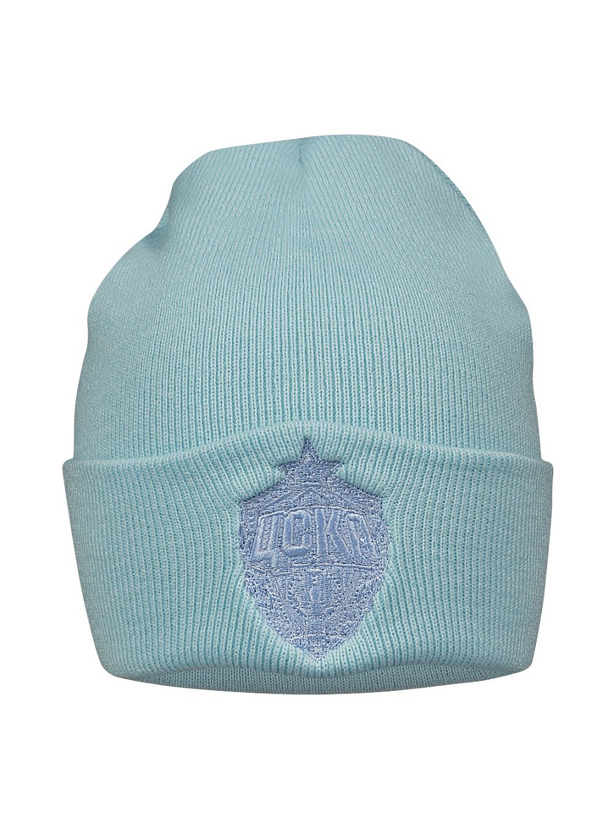 Шапка ПФК ЦСКА, цвет голубой