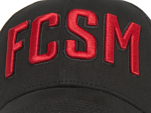 Детская бейсболка Спартак FCSM, черная, 120316