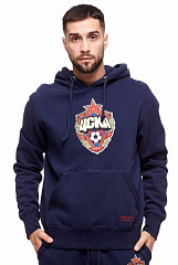Толстовка ЦСКА синяя 14580