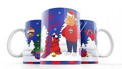Кружка ЦСКА "С Новым Годом"
