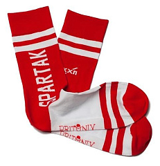 Носки ХК Спартак, цвет красный SPA-03