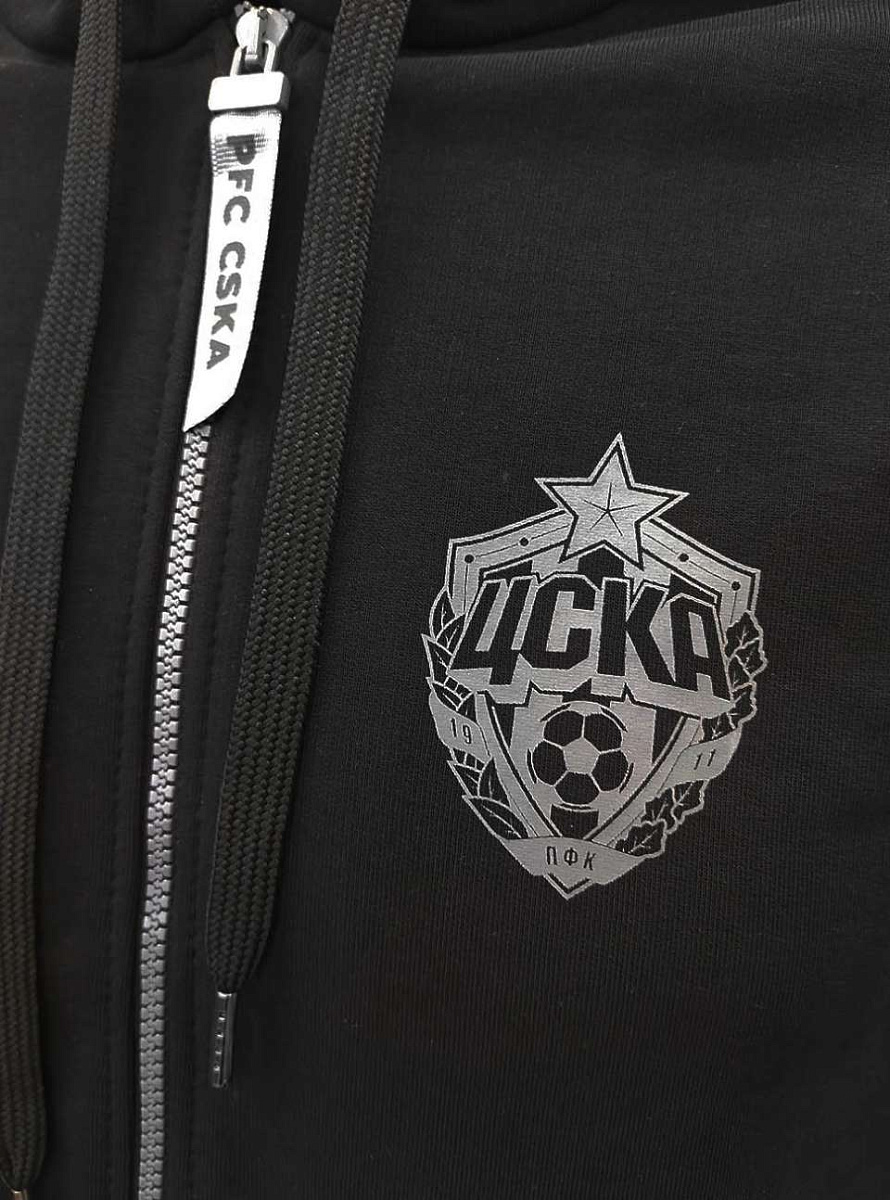 Толстовка на молнии PFC CSKA «Black Camo»
