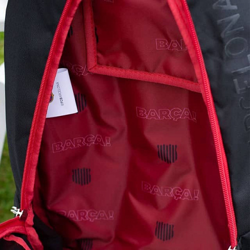 Рюкзак Барселона, черно-красный FC-239