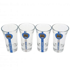 Набор из 4 рюмок Манчестер Сити Shot Glass Set