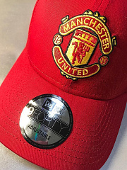 Бейсболка Манчестер Юнайтед New Era 9Forty красная