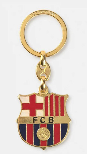 Набор брелок и значок Барселона LLAVERO CON PIN CIRCONITA
