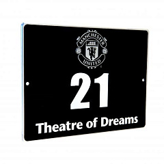 Табличка Манчестер Юнайтед Metal Door Plaque