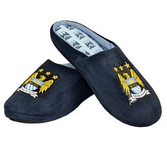 Тапочки Манчестер Сити детские Defender