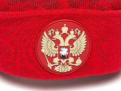 Шапка Россия 59421 красная