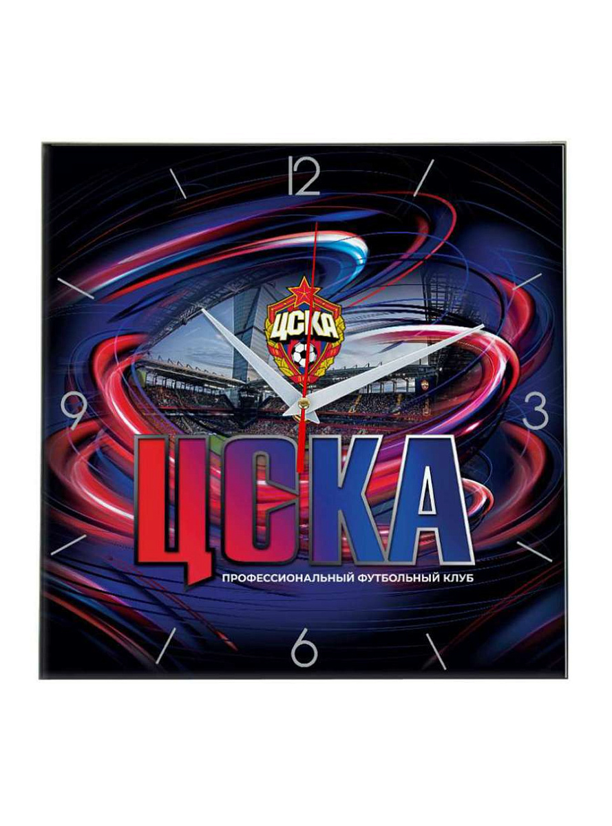 Часы настенные "Орбита ЦСКА", стекло