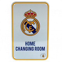 Табличка Реал Мадрид Home Changing Room Sign