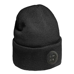 Шапка Динамо 60183 черная с отворотом