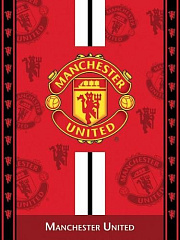 Плед Манчестер Юнайтед Fleece Blanket Coral