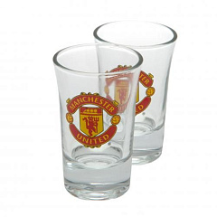 Набор из 2 рюмок Манчестер Юнайтед Shot Glass Set