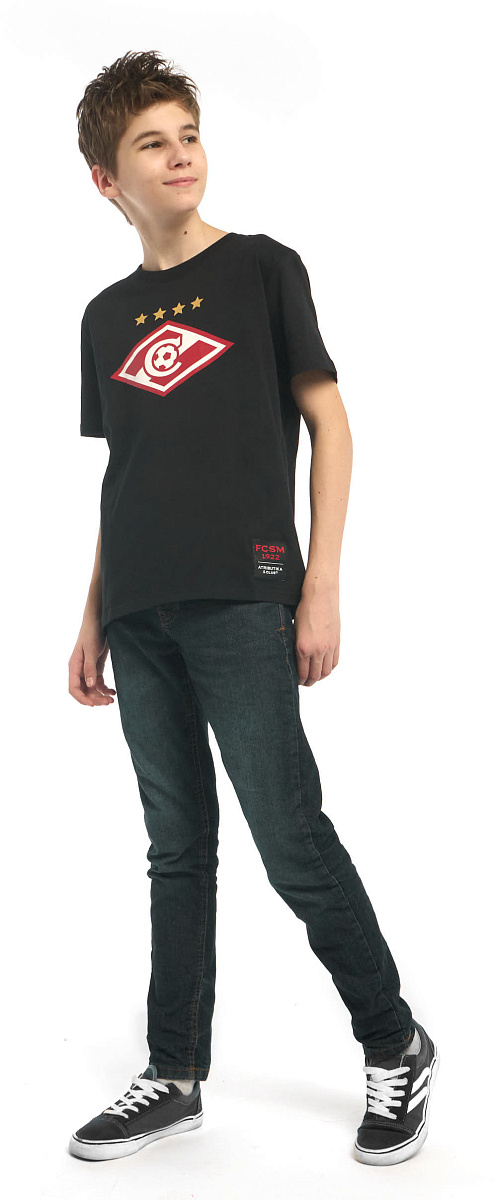 Футболка Спартак детская 111010 черная
