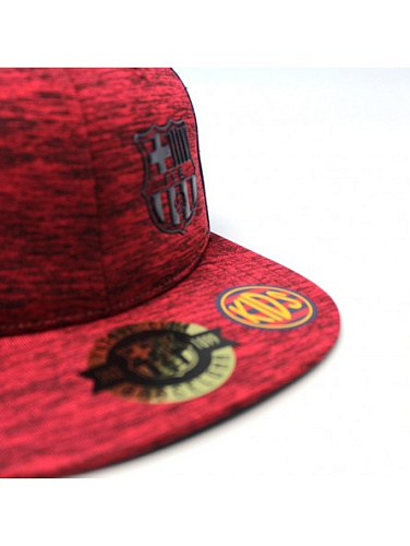 Детская бейсболка снэпбэк Барселона Granat Melange