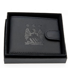 Портмоне Манчестер Сити Embossed Leather Wallet 805