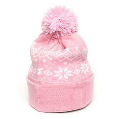 Шапка ХК Динамо розовая 11986