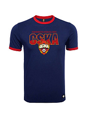 Футболка CSKA мужская "PROFESSIONAL FOOTBALL CLUB", цвет синий
