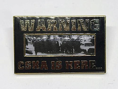 Значок Warning CSKA is here